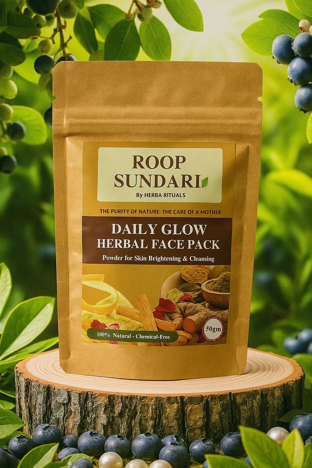 Roop Sundari Daily Glow Herbal Face Pack