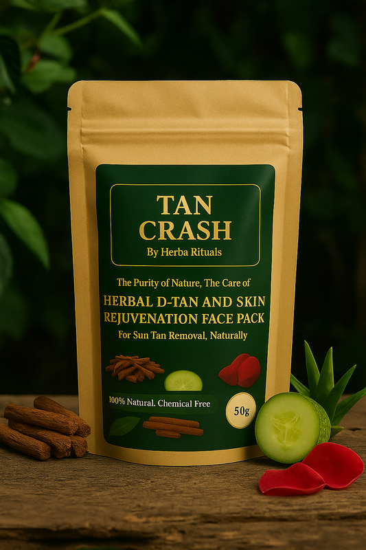 Tan Crash Herbal D-Tan And Skin Rejuvenation Face Pack